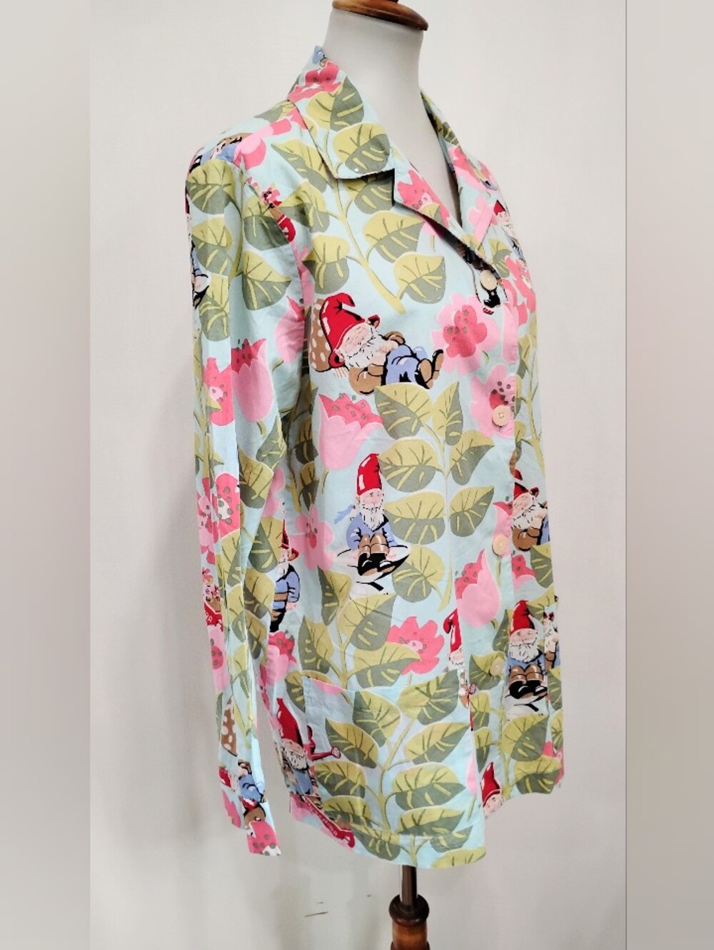NICK & NORA GARDEN GNOME PJ TOP